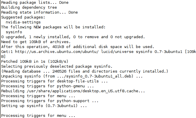 Image:Linux Tip: sysinfo, Getting Detailed Technical Data on Your Linux System