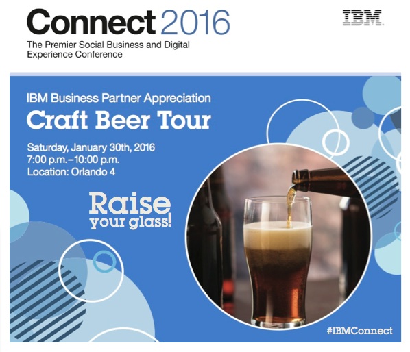 Image:IBM Connect 2016 Saturday Events Schedule